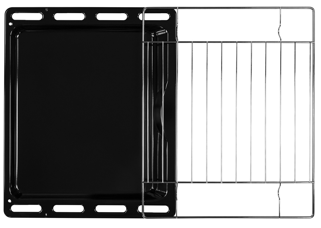 Изображение товара Встраиваемый духовой шкаф Lex Eds 101 Bbl 59.50x59.50x53 см цвет черный