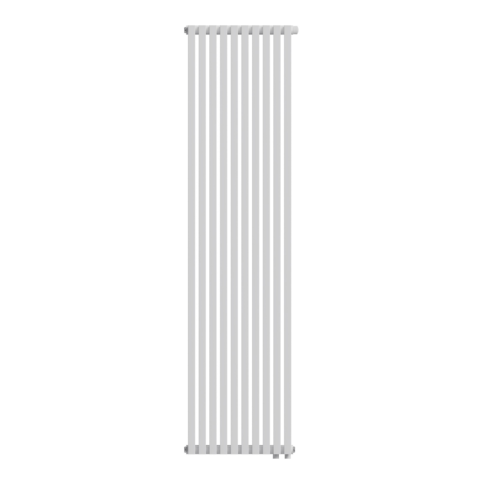 Изображение товара Радиатор трубчатый Royal Thermo Shift Q30 1760/98 10 секций нижнее правое подключение сталь белый с кронштейном
