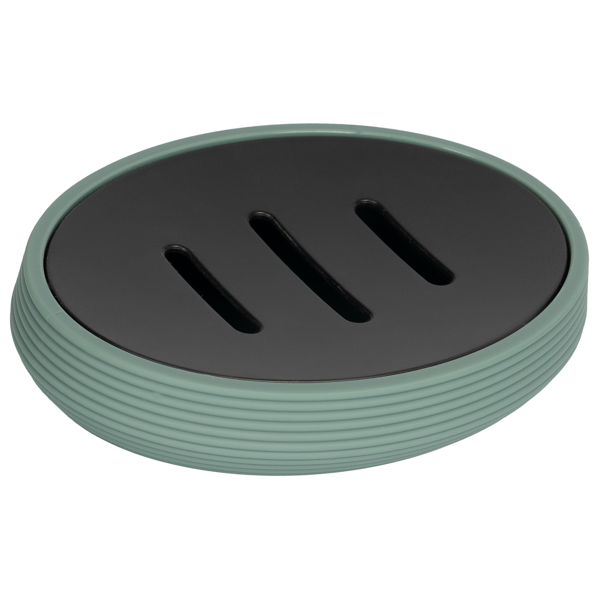 Изображение товара Мыльница Swensa Svir SWP-2402-GRN-04 пластиковая зеленая для ванной