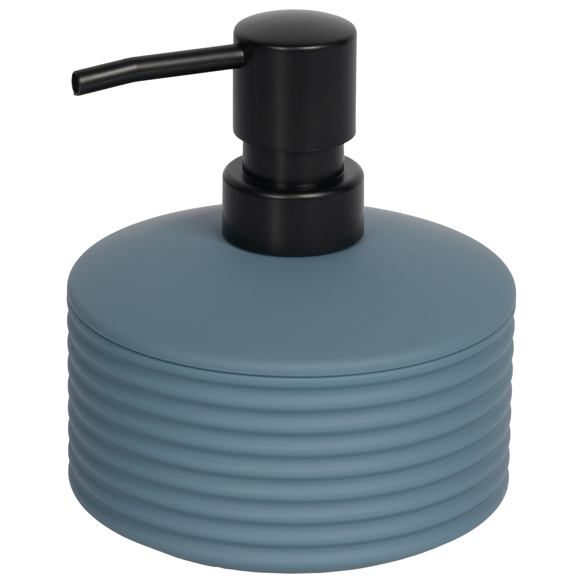 Изображение товара Дозатор для жидкого мыла Swensa Rail SWP-2407-BL-01 пластиковый синий 300 мл