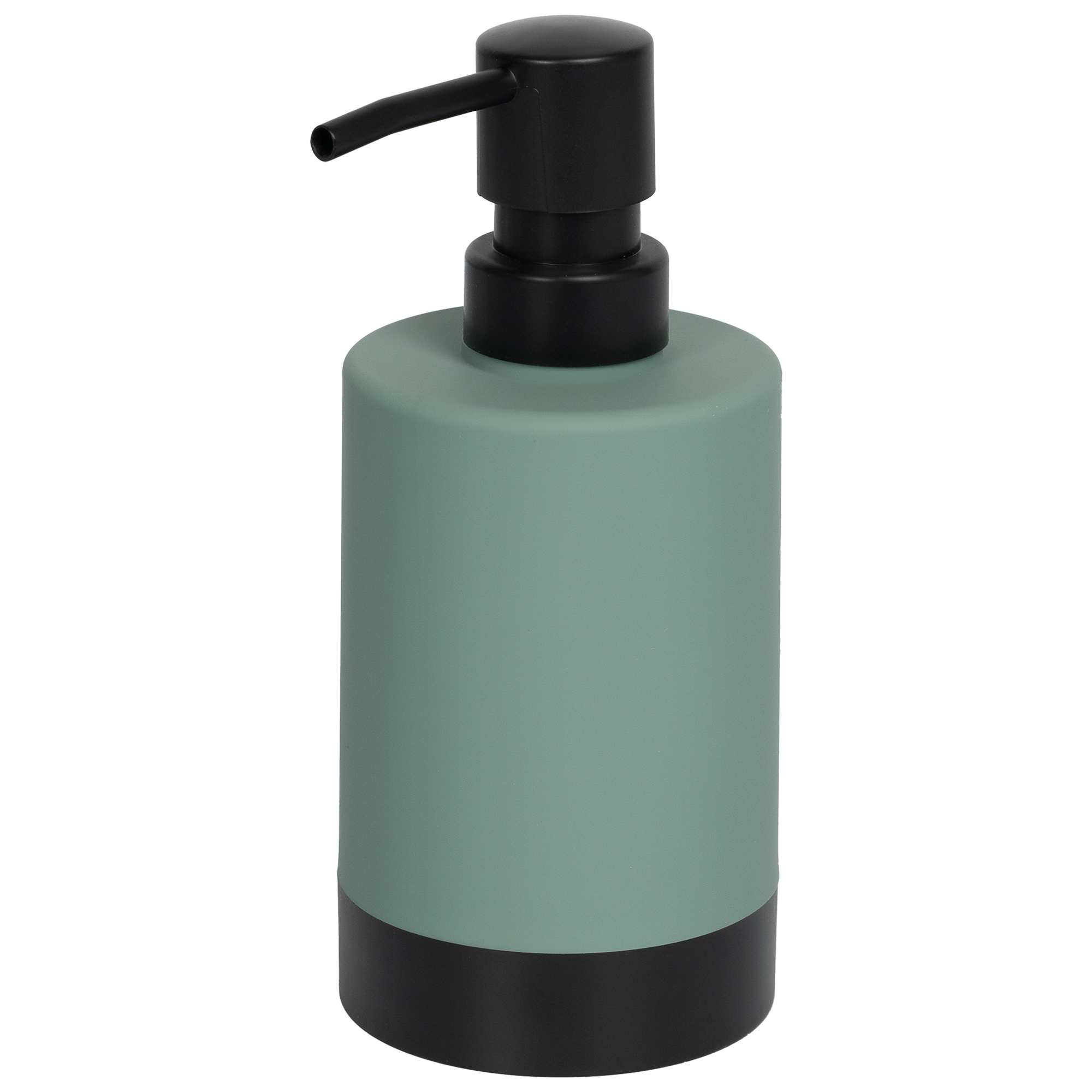 Изображение товара Дозатор для жидкого мыла Swensa Gul SWP-2401-GRN-01 пластик цвет серо-зеленый