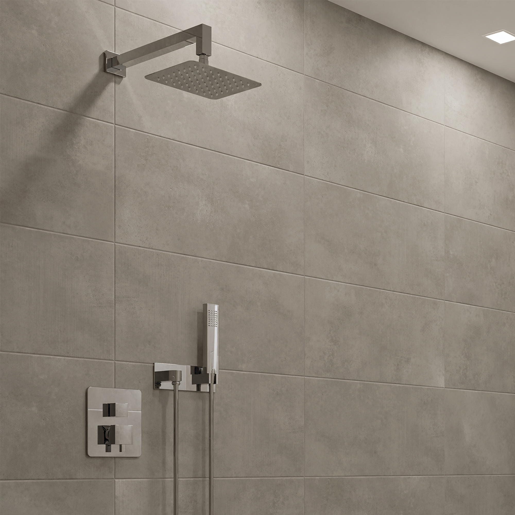 Изображение товара Плитка настенная Azori Cemento Shadow 31.5x63 см матовая темно-серая