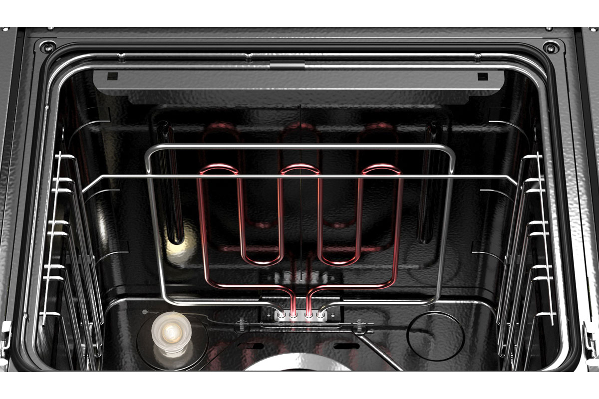 Изображение товара Встраиваемый духовой шкаф DARINA 1V5 BDE112 707 B черный