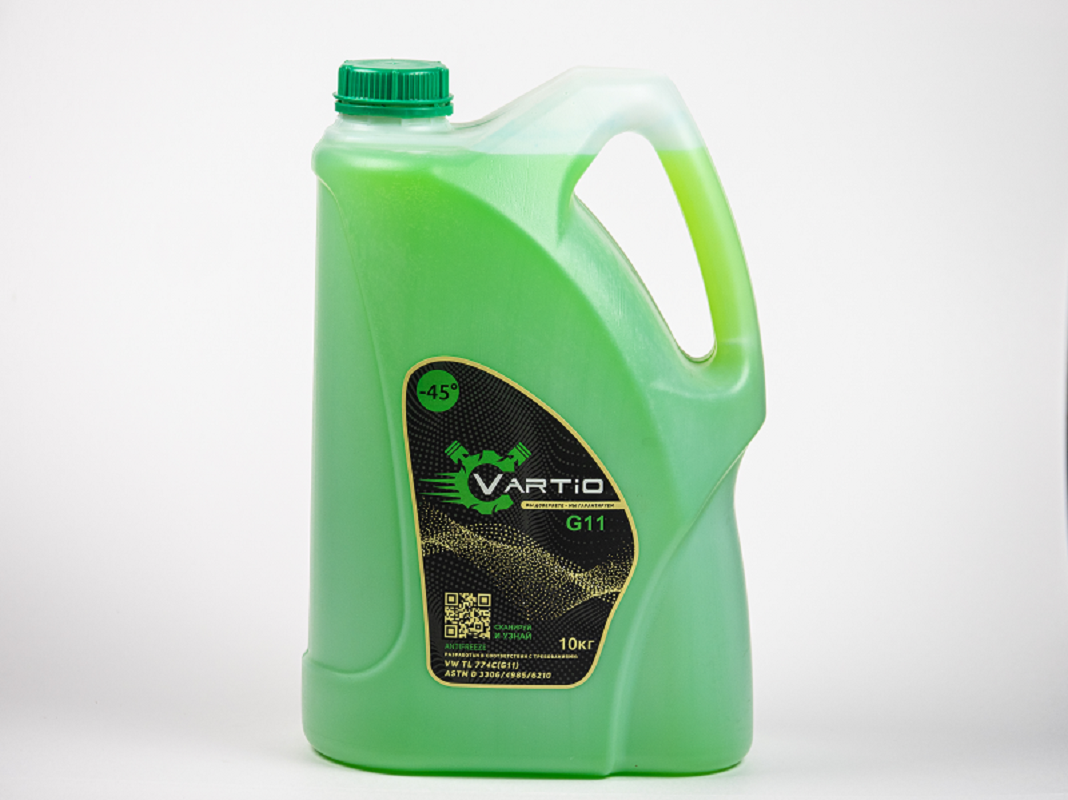 Изображение товара Антифриз Vartio G-11 10 кг Изображение товара Антифриз Vartio G-11 10 кг