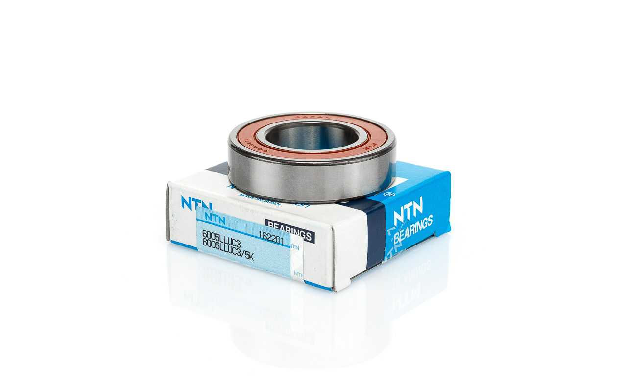 Изображение товара Подшипник NTN 6005 LLUC3/5K (2RS) с увеличенным зазором для тяжелых условий эксплуатации