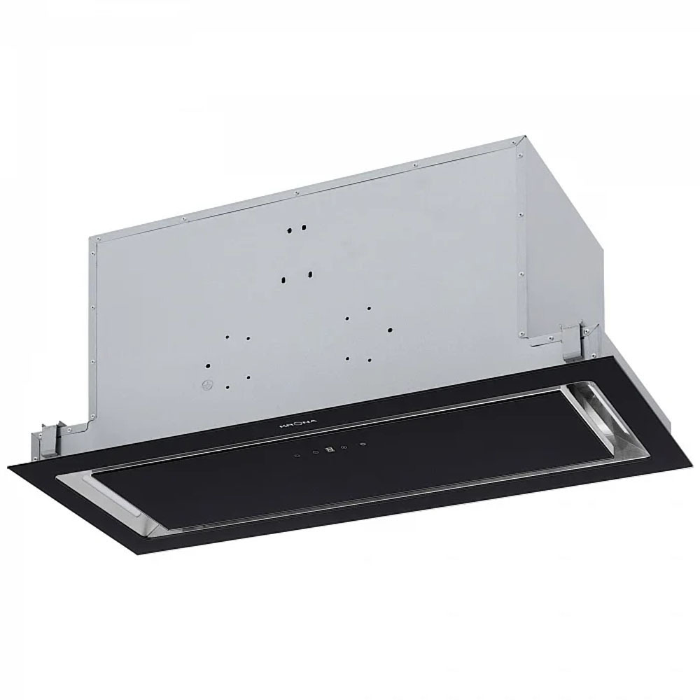 Изображение товара Встраиваемая вытяжка Krona Selina glass black s 75 см высокая эффективность