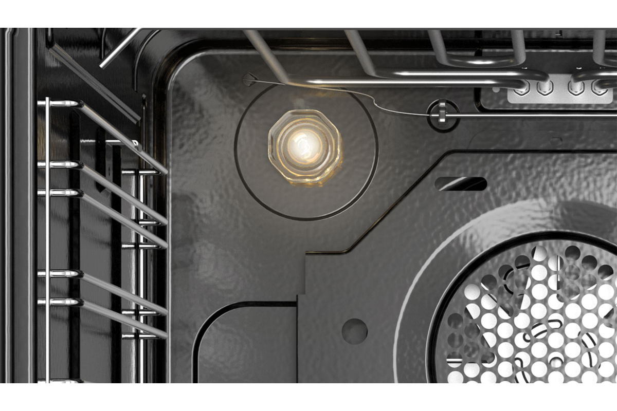 Изображение товара Встраиваемый духовой шкаф Darina 1U5 Bde 112 707 X3 59.50x59.20x53.80 см цвет нержавеющая сталь