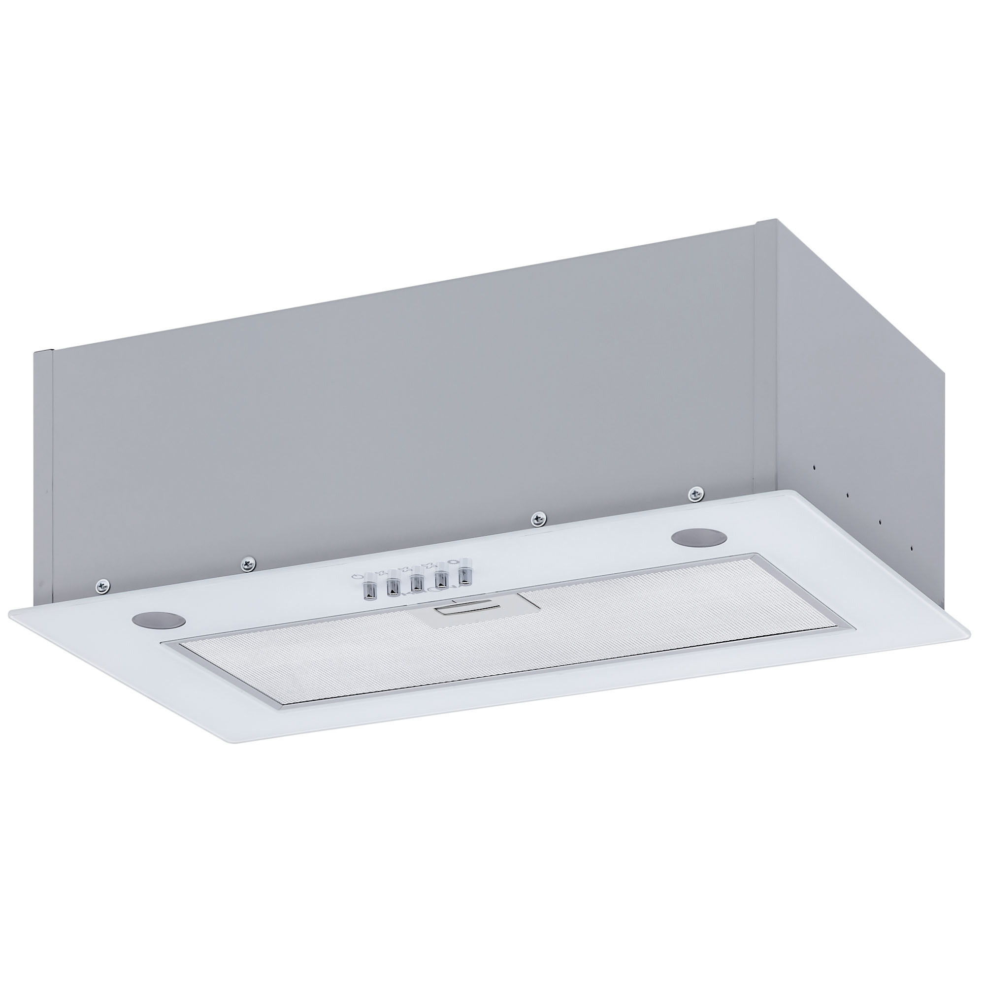 Изображение товара Вытяжка кухонная Krona KRHD280 50 см белая встраиваемая эргономичная