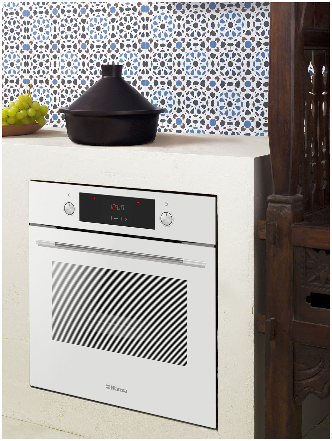 Изображение товара Встраиваемый духовой шкаф Hansa Boew68441 59.50x59.50x57.50 см цвет белый