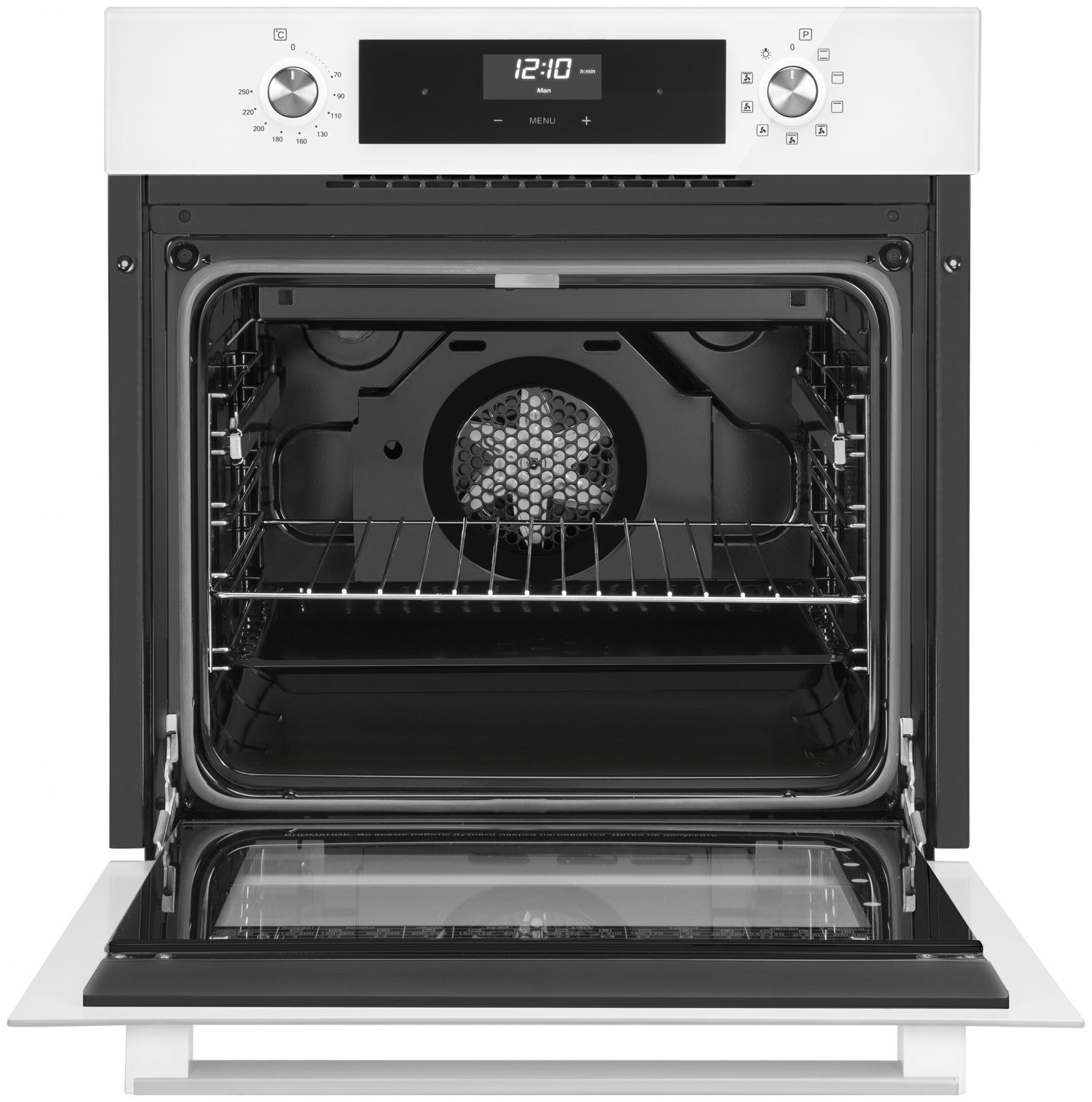 Изображение товара Встраиваемый духовой шкаф Weissgauff Eov 291 Pdw 59.50x59.40x55.30 см цвет белый