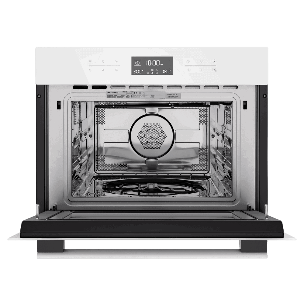 Изображение товара Встраиваемый духовий шкаф Maunfeld MCMO.44.9GW с функцией микроволн белый