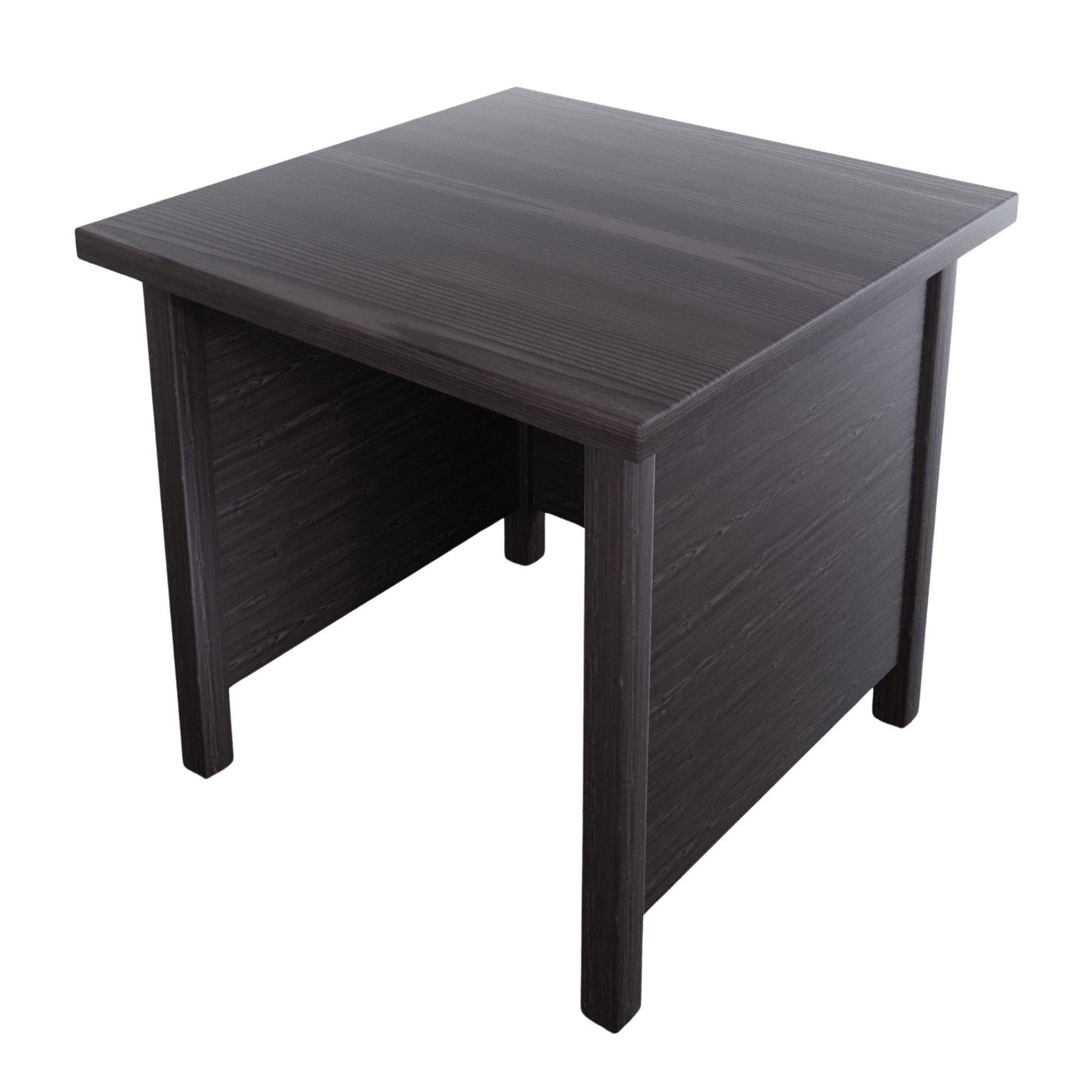 Изображение товара Стол Solarius Классика 60x75x60 см Массив сосны цвет венге