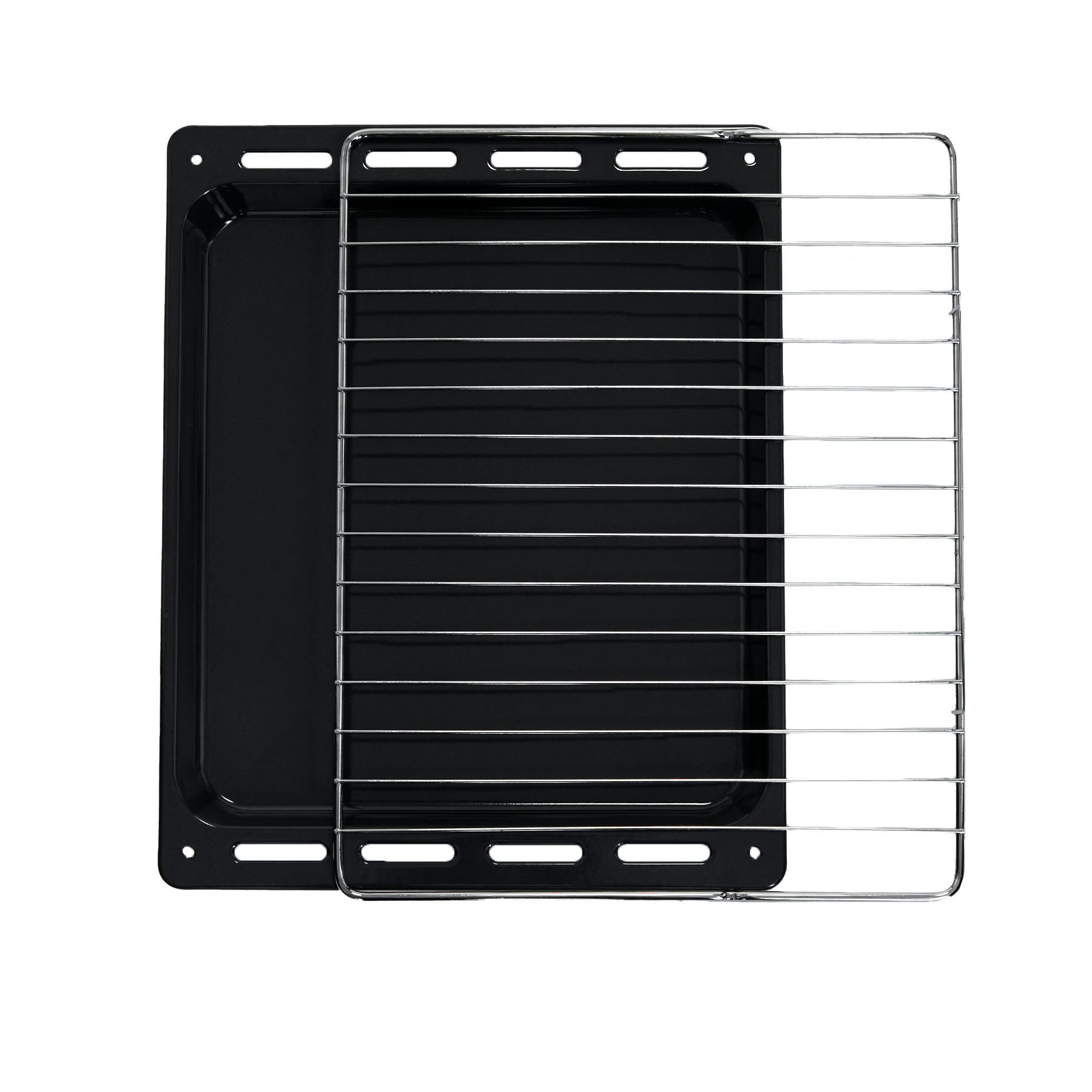 Электрический духовой шкаф Haier HOD-P08WGB 59.5x59.5x56.8 см конвекция цвет черный - 12
