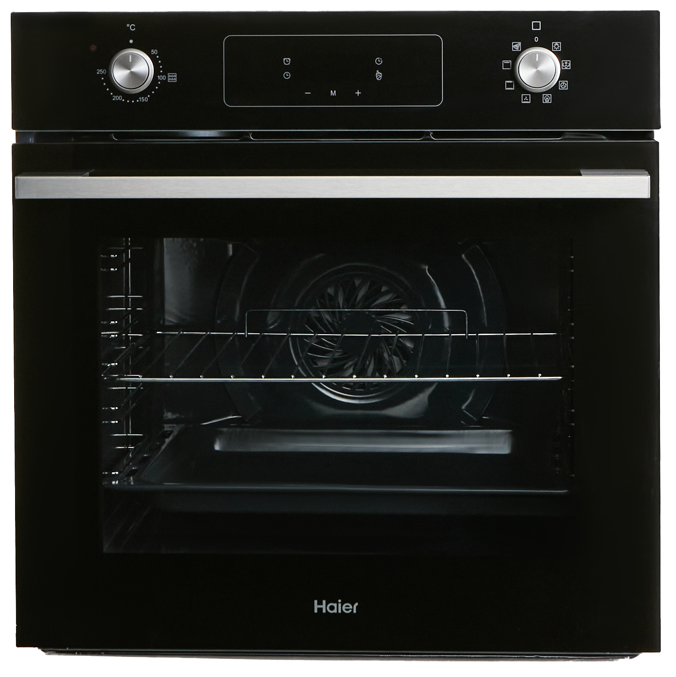 Электрический духовой шкаф Haier HOD-P08WGB 59.5x59.5x56.8 см конвекция цвет черный