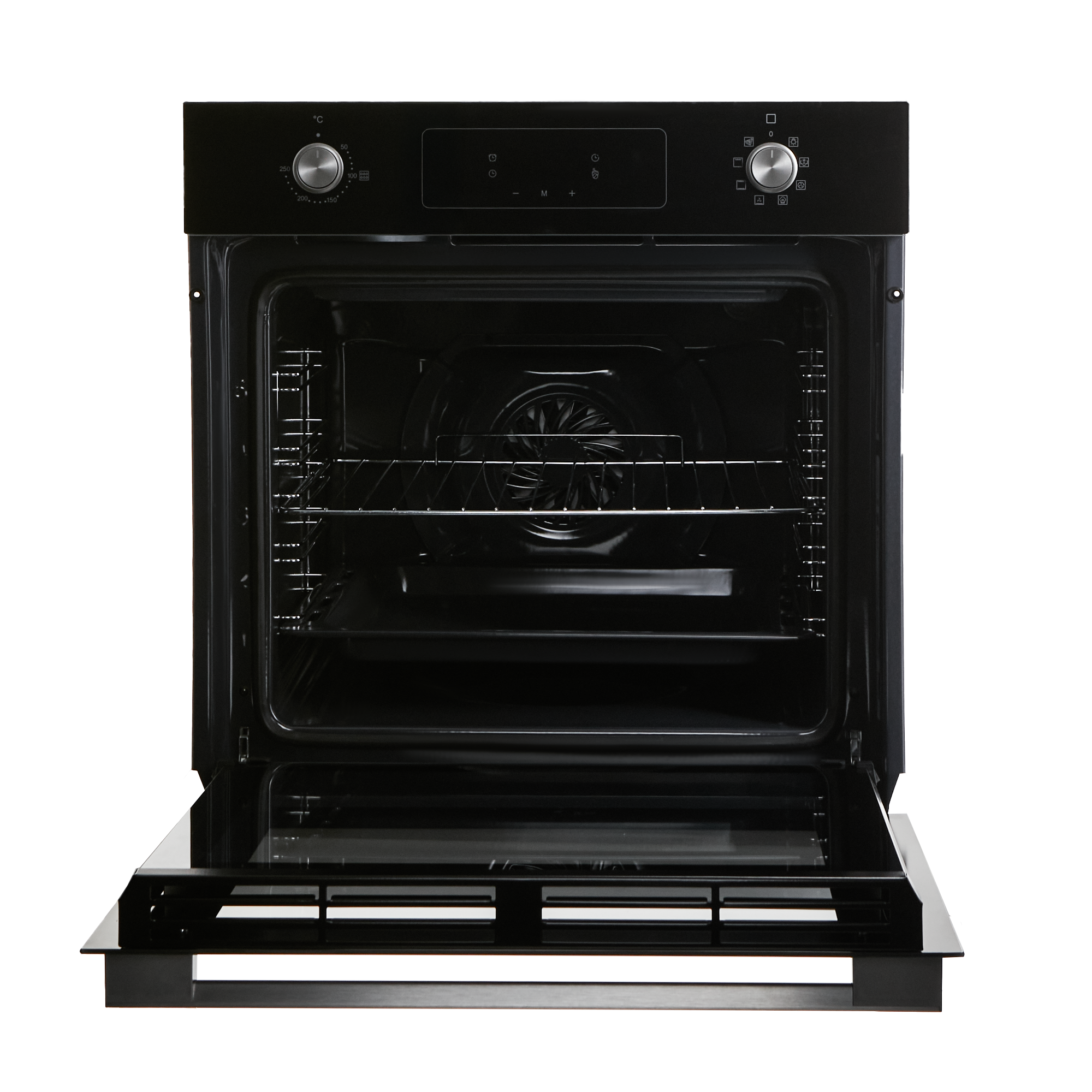 Электрический духовой шкаф Haier HOD-P08WGB 59.5x59.5x56.8 см конвекция цвет черный - 2