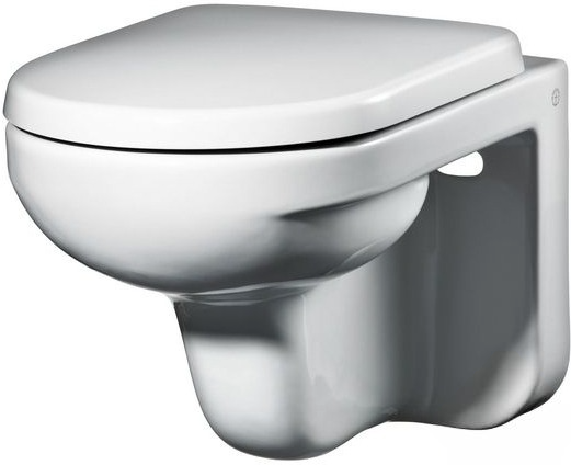 Изображение товара Чаша для подвесного белого унитаза Artic с крышкой
