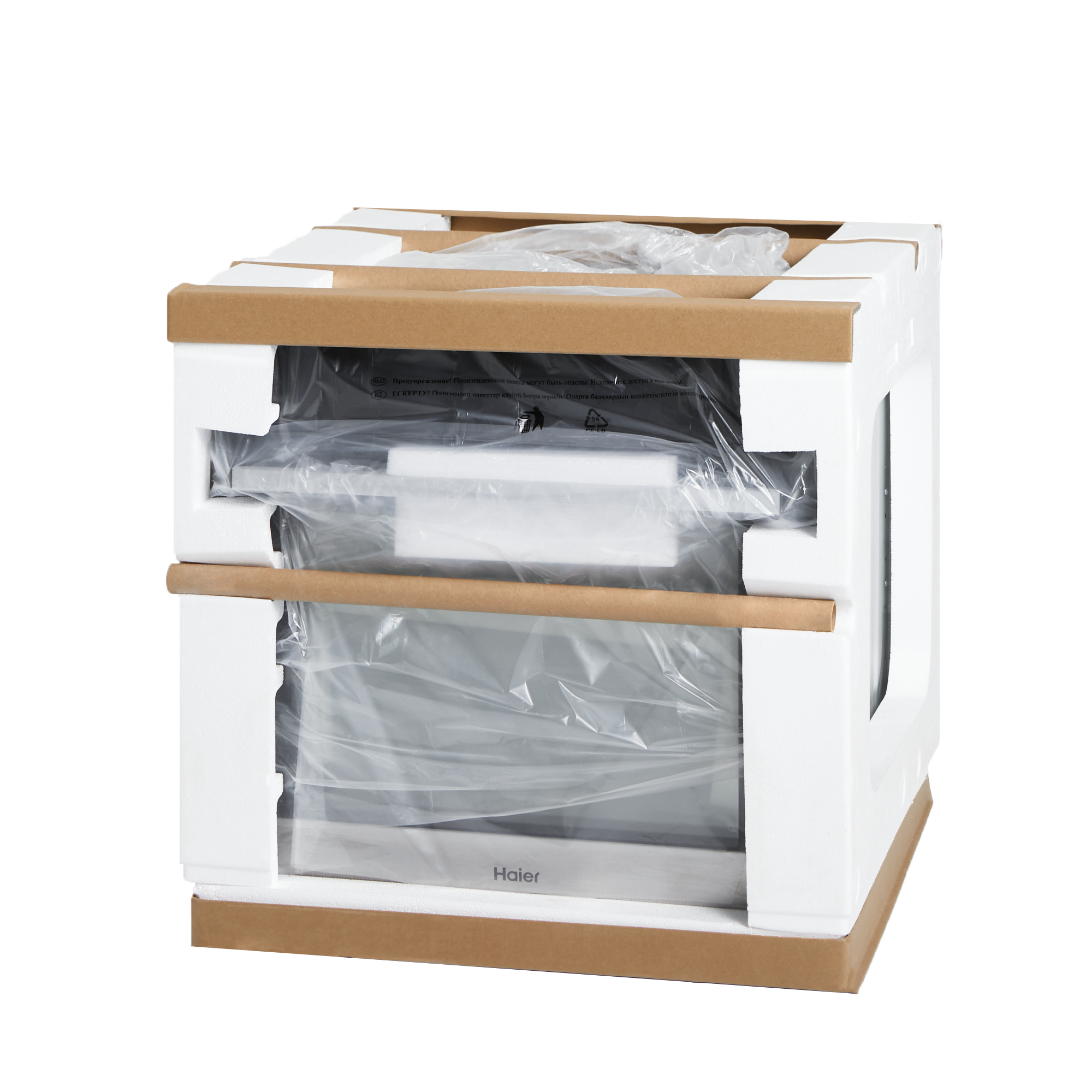 Электрический духовой шкаф Haier HOX-FP3ABX 59.5x59.5x56.7 см конвекция цвет черный/нержавеющая сталь - 22