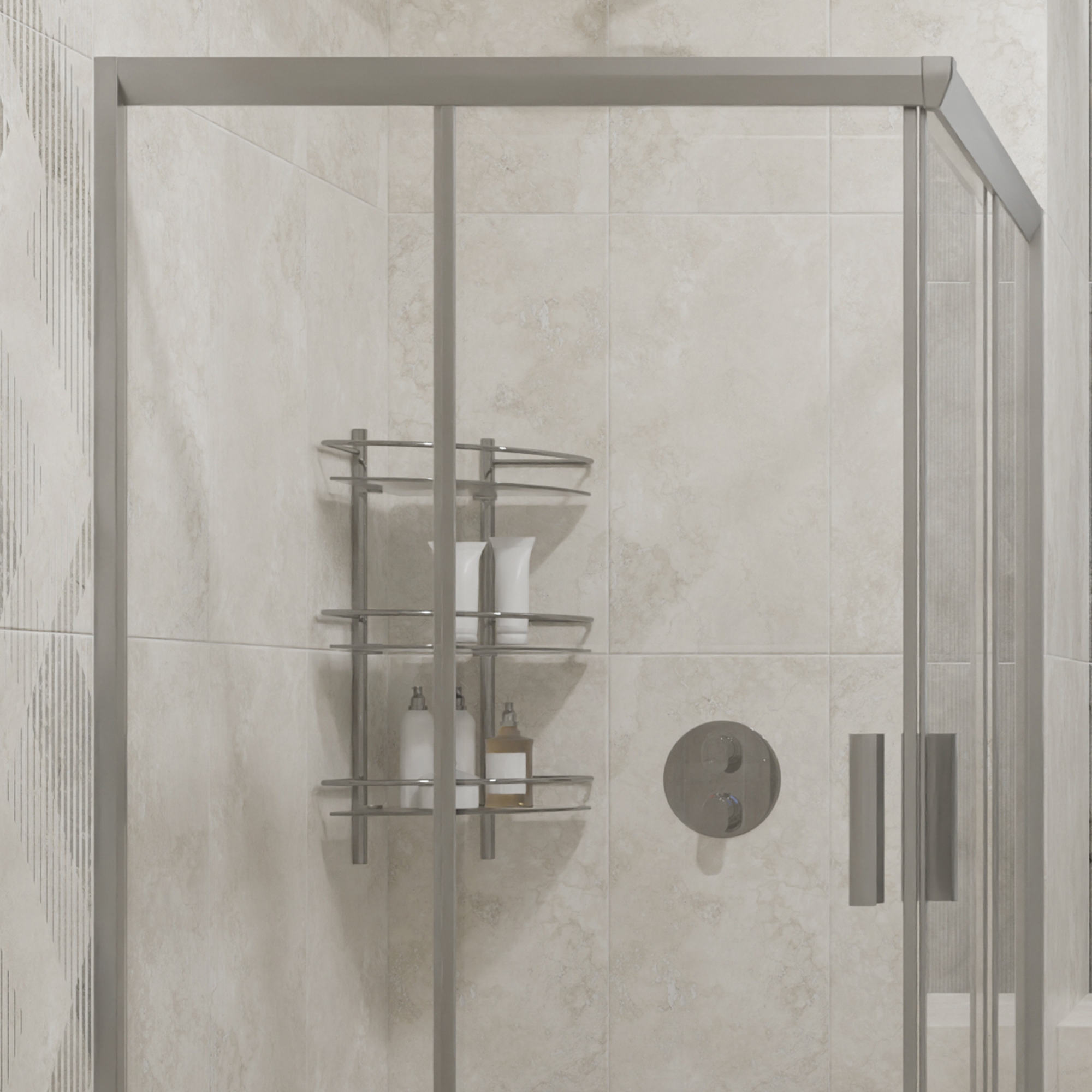 Изображение товара Плитка настенная Azori Torrente Light 31.5x63 см бежевый матовая для ванной