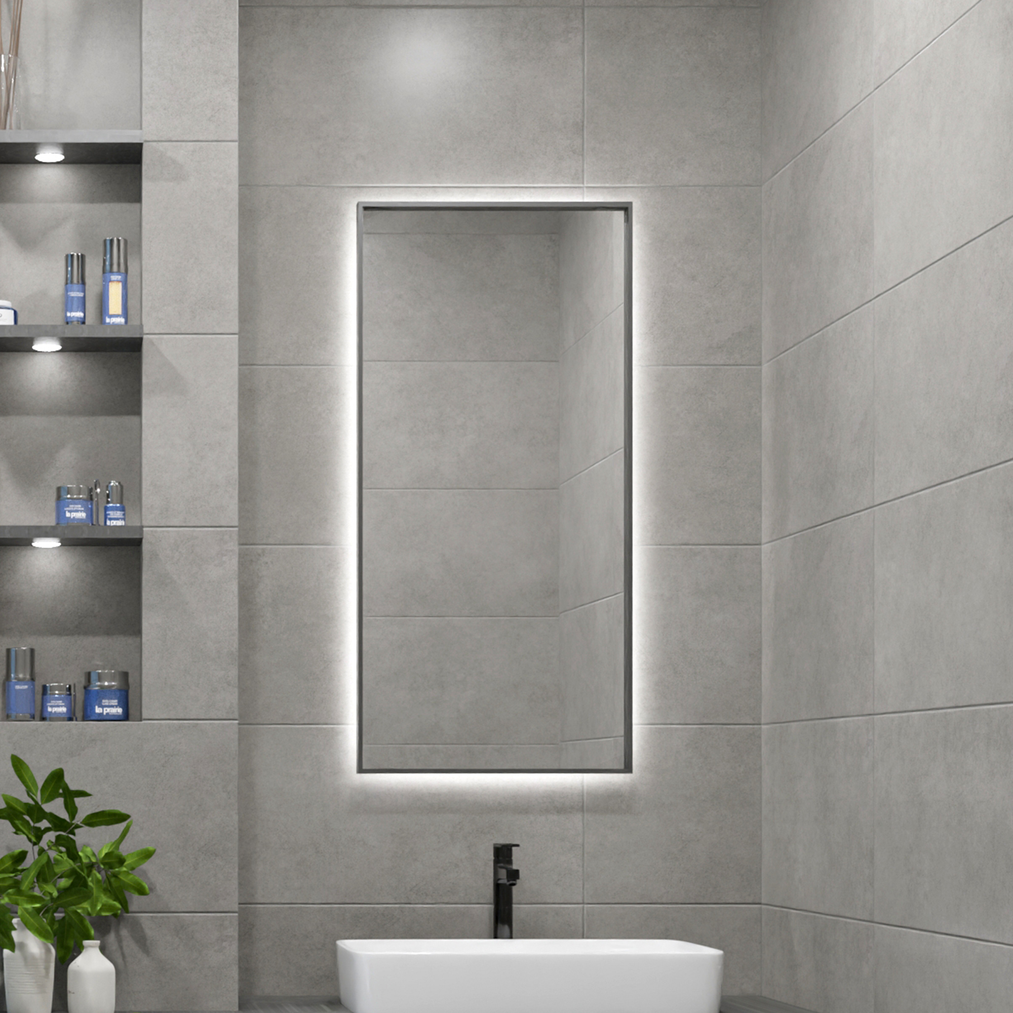 Изображение товара Плитка настенная Azori Cruise 31.5x63 см 1.79 м² матовая цвет серый