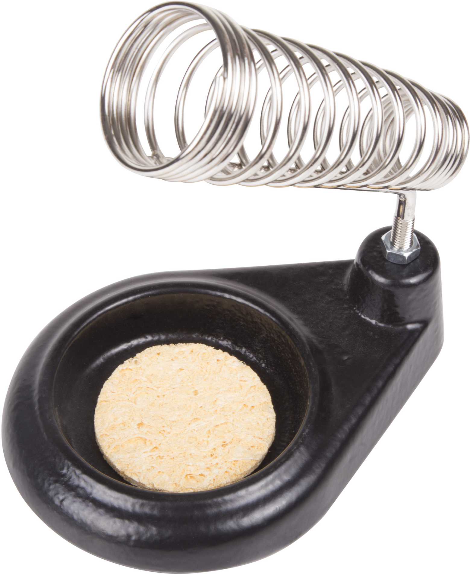 Изображение товара Держатель для паяльника Rexant 12-0302 с губкой, чугунной платформой