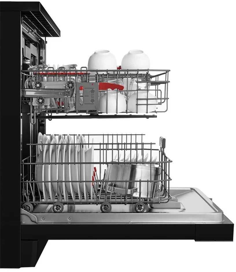 Изображение товара Встраиваемая посудомоечная машина Weissgauff DW 6140 8 программ черный