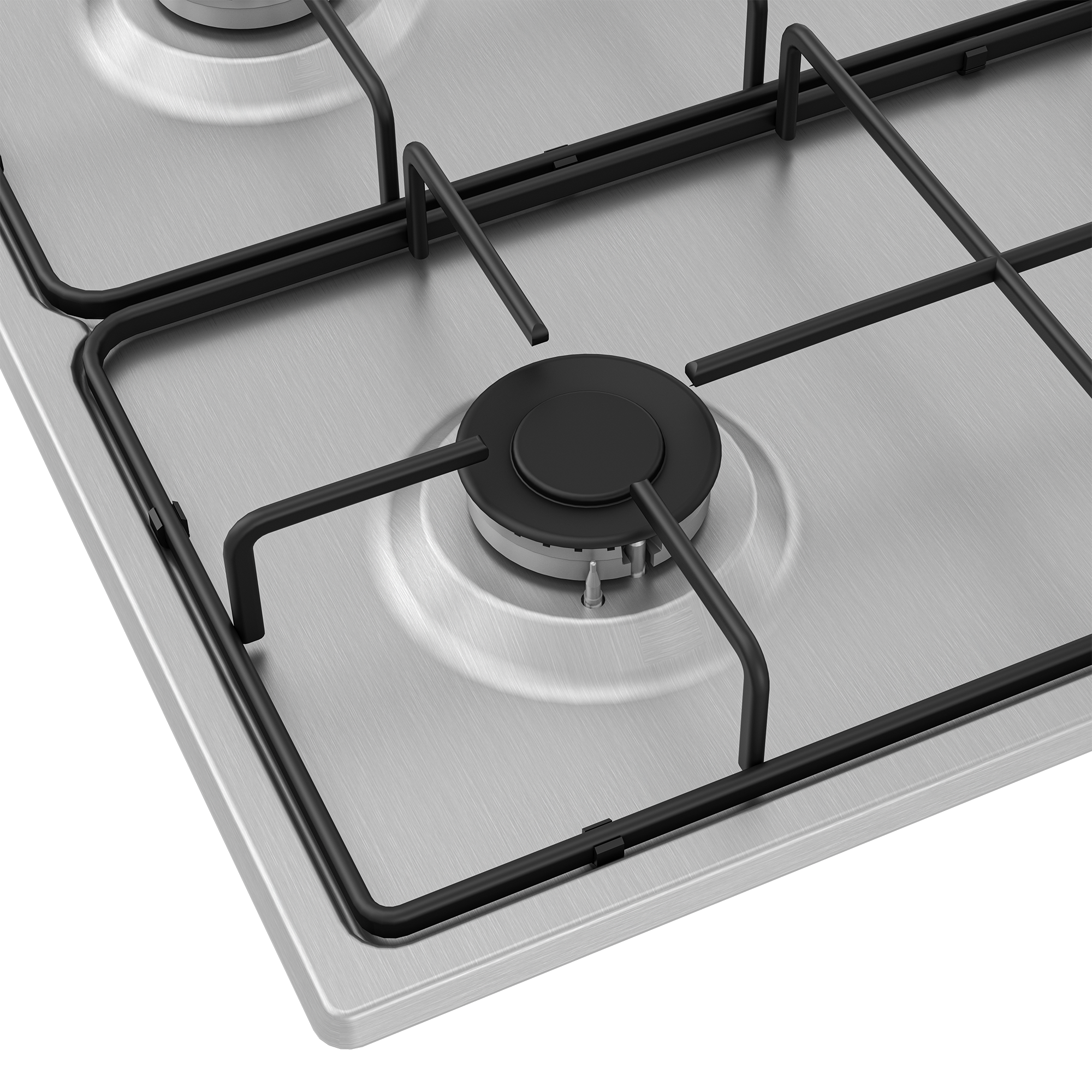 Изображение товара Газовая варочная панель Beko HIGG 641C3 SX 4 конфорки нержавеющая сталь