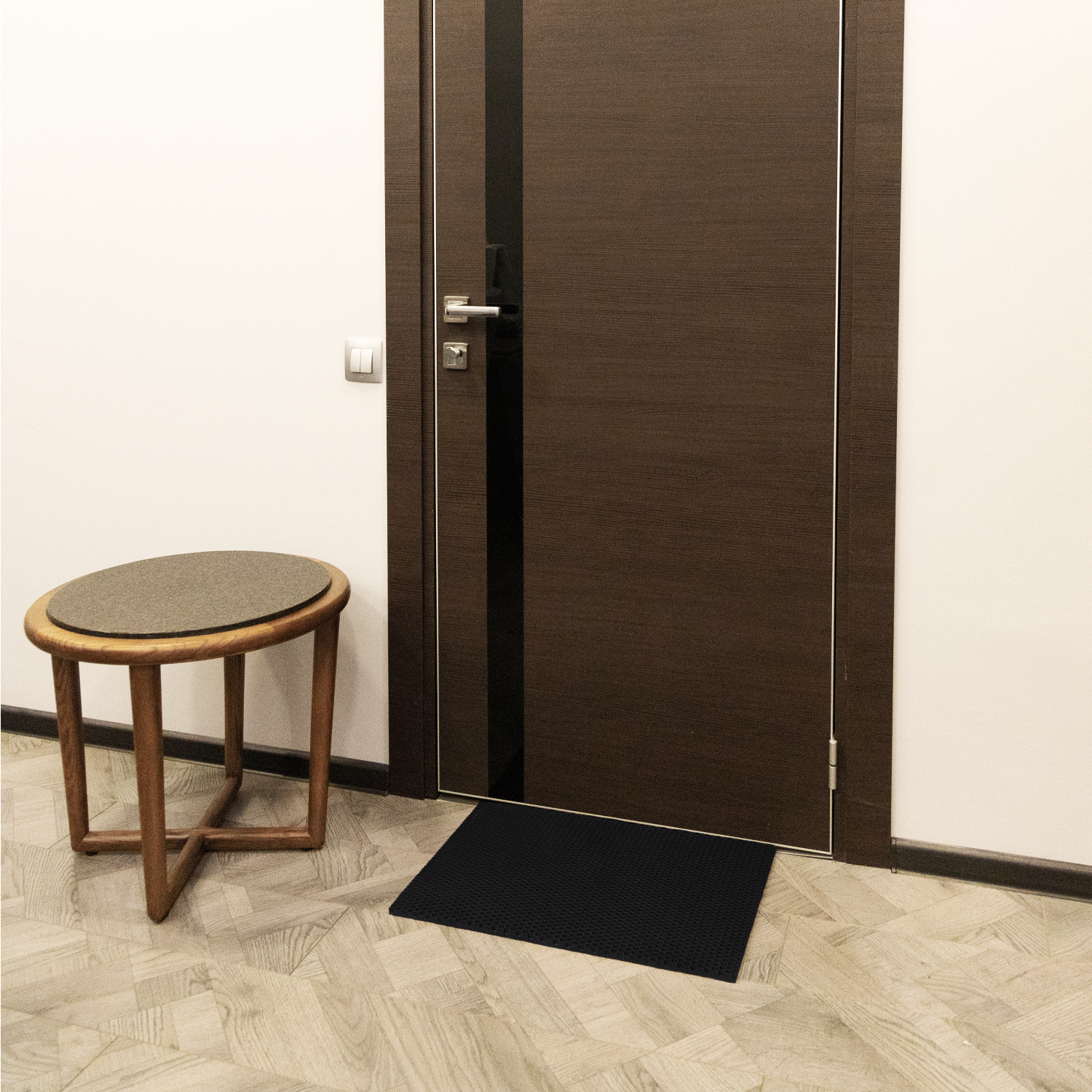 Изображение товара Коврик универсальный Evaline Соты 51x60 см цвет черный