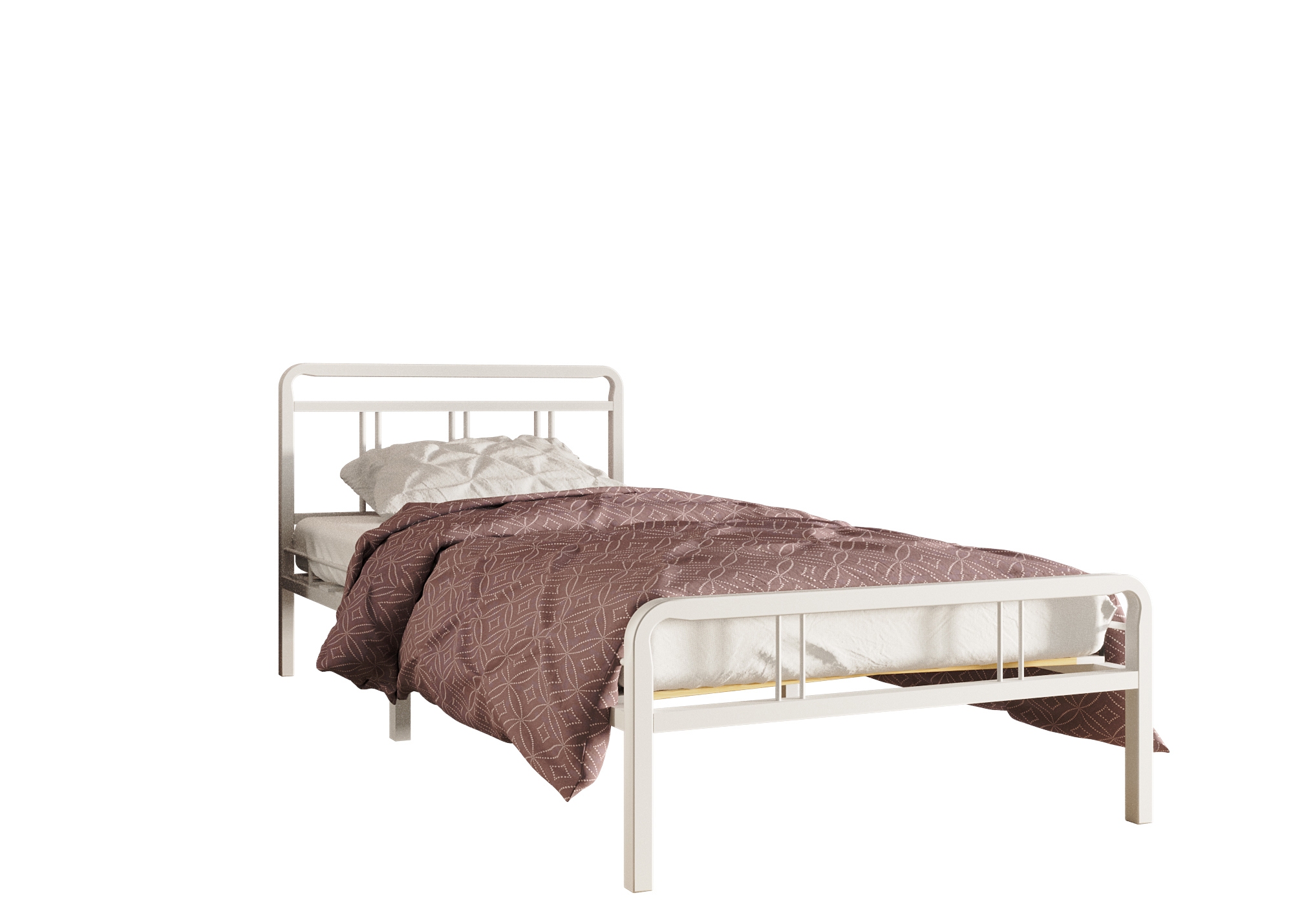 Изображение товара Кровать односпальная Форвард-мебель КМД 8 Леон 90 белая