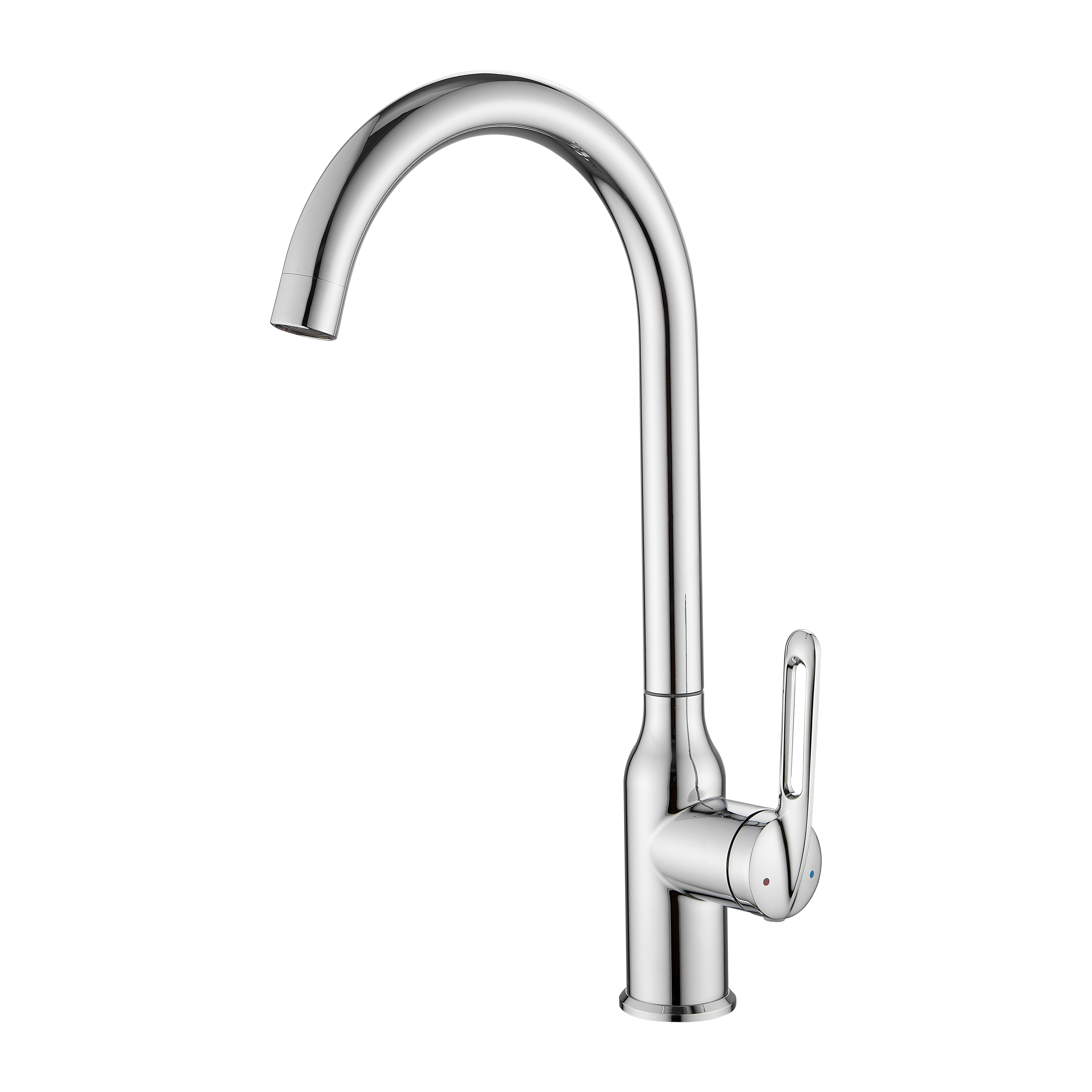 Смеситель для кухни Haiba HB HB70825 общая высота 37.5 см цвет хромированный - 1