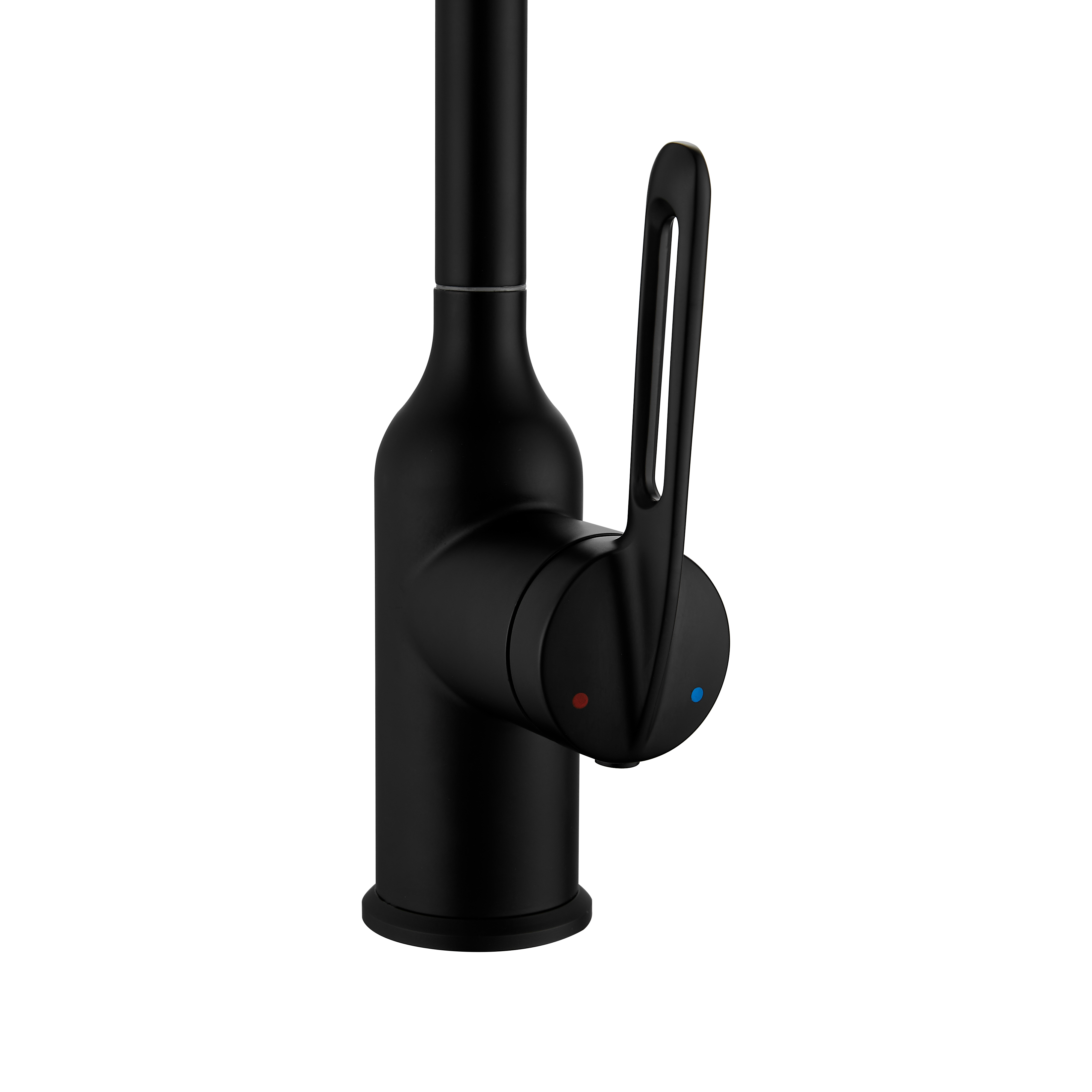 Смеситель для кухни Haiba HB HB71825-7 общая высота 42 см цвет черный - 4