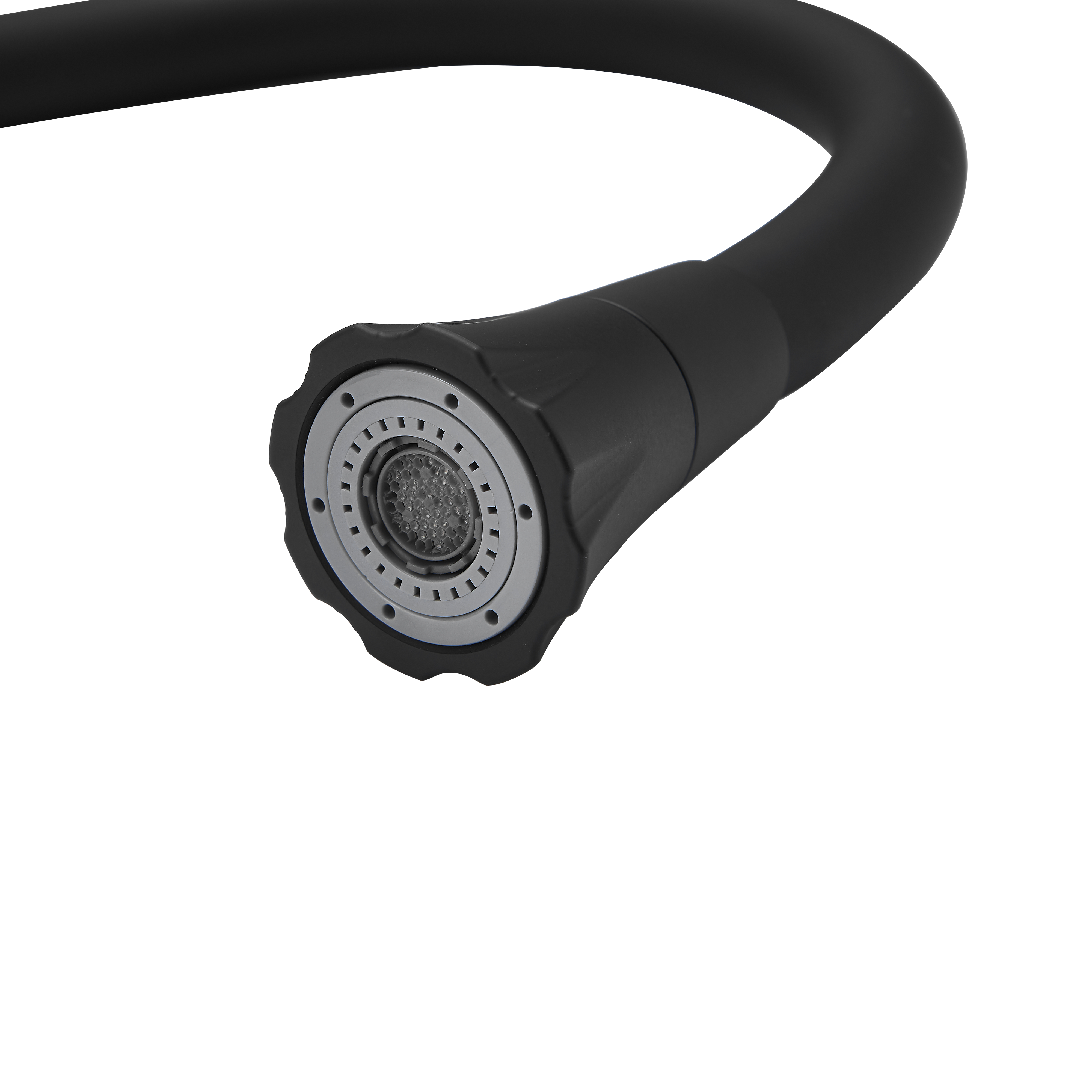 Смеситель для кухни Haiba HB HB73825-7 общая высота 42 см цвет черный - 2