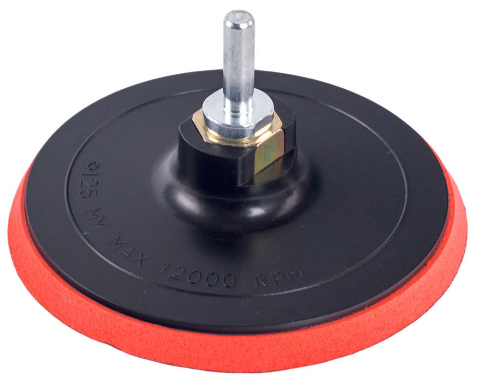 Изображение товара Тарелка опорная для УШМ и дрели 125 мм с липучкой Velcro и цепкой M14