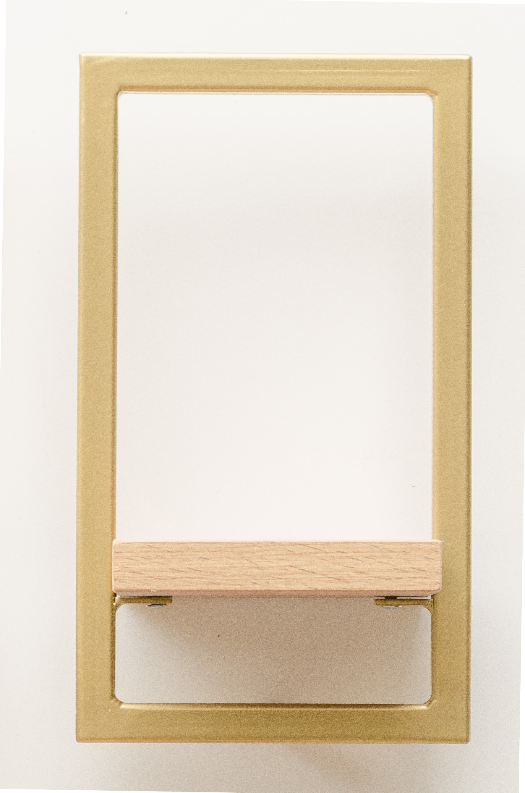 Изображение товара Полка Ironweld ЛОФТ 16x20 Золотая рамка