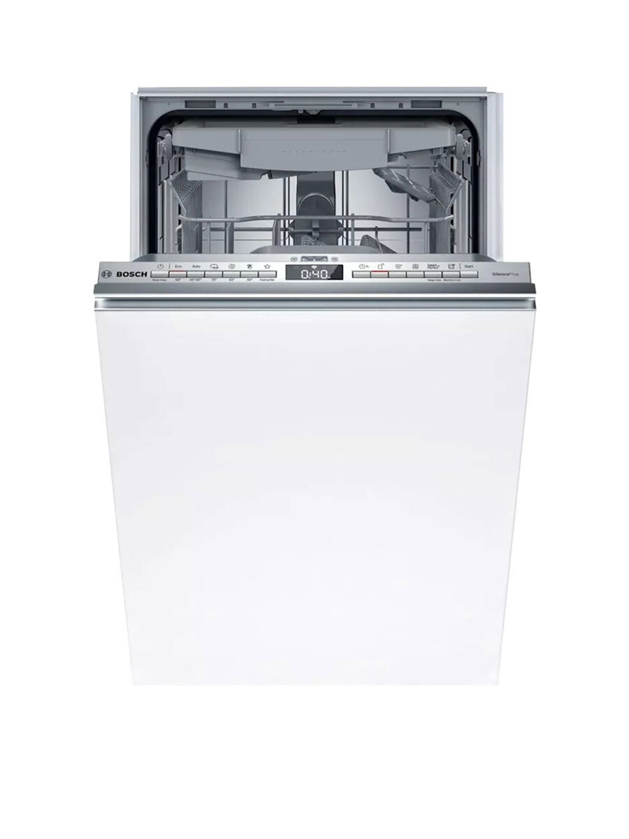 Изображение товара Встраиваемая посудомоечная машина Bosch SPV4HMX10E 44.8 см 6 программ цвет серый