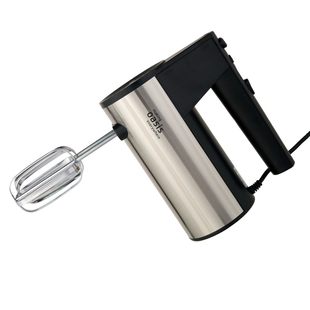 Изображение товара Ручной миксер Making Oasis Everywhere 600 Вт черный с насадками