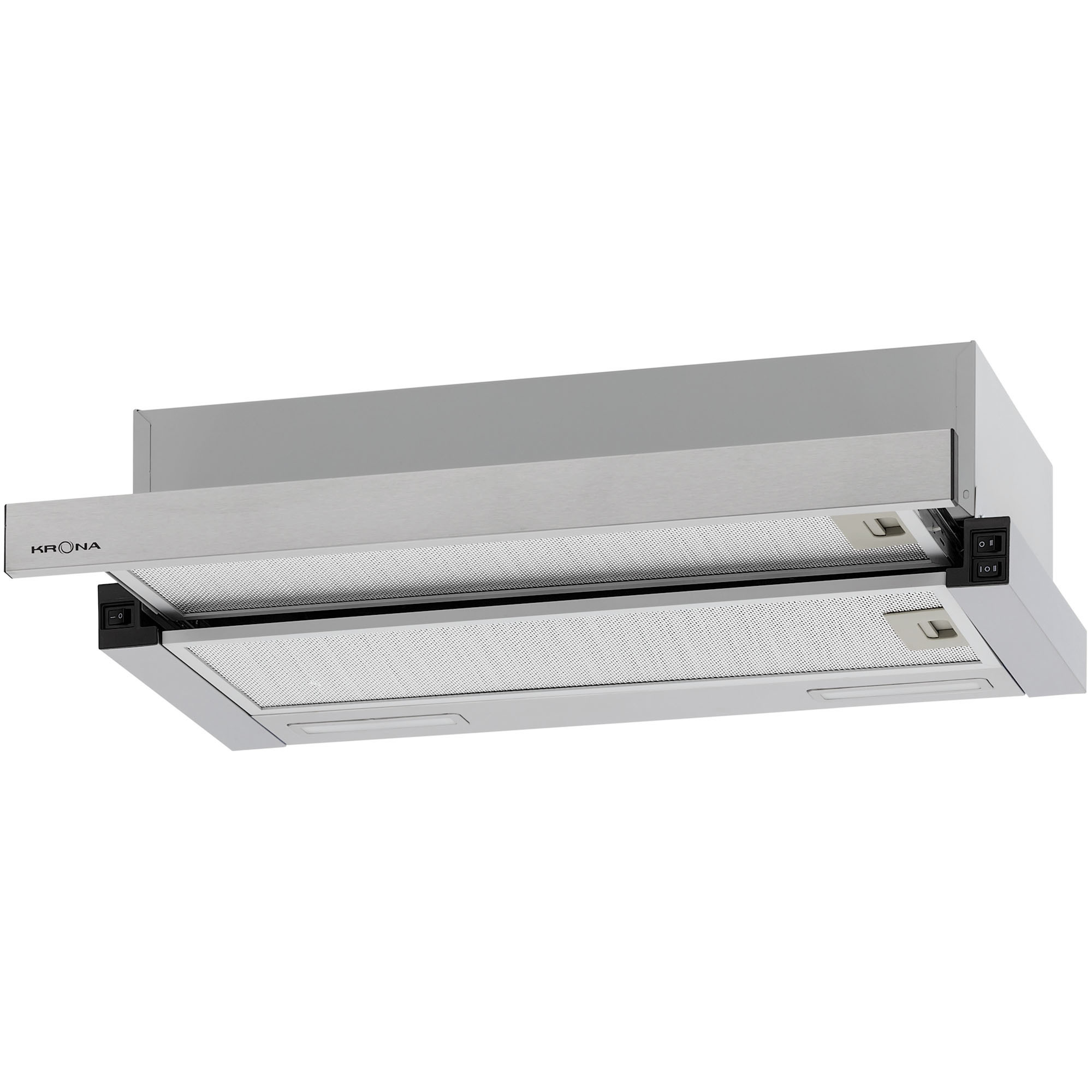 Изображение товара Вытяжка Krona GERDA T 600 inox PB 59.5 см цвет серый/серебристый