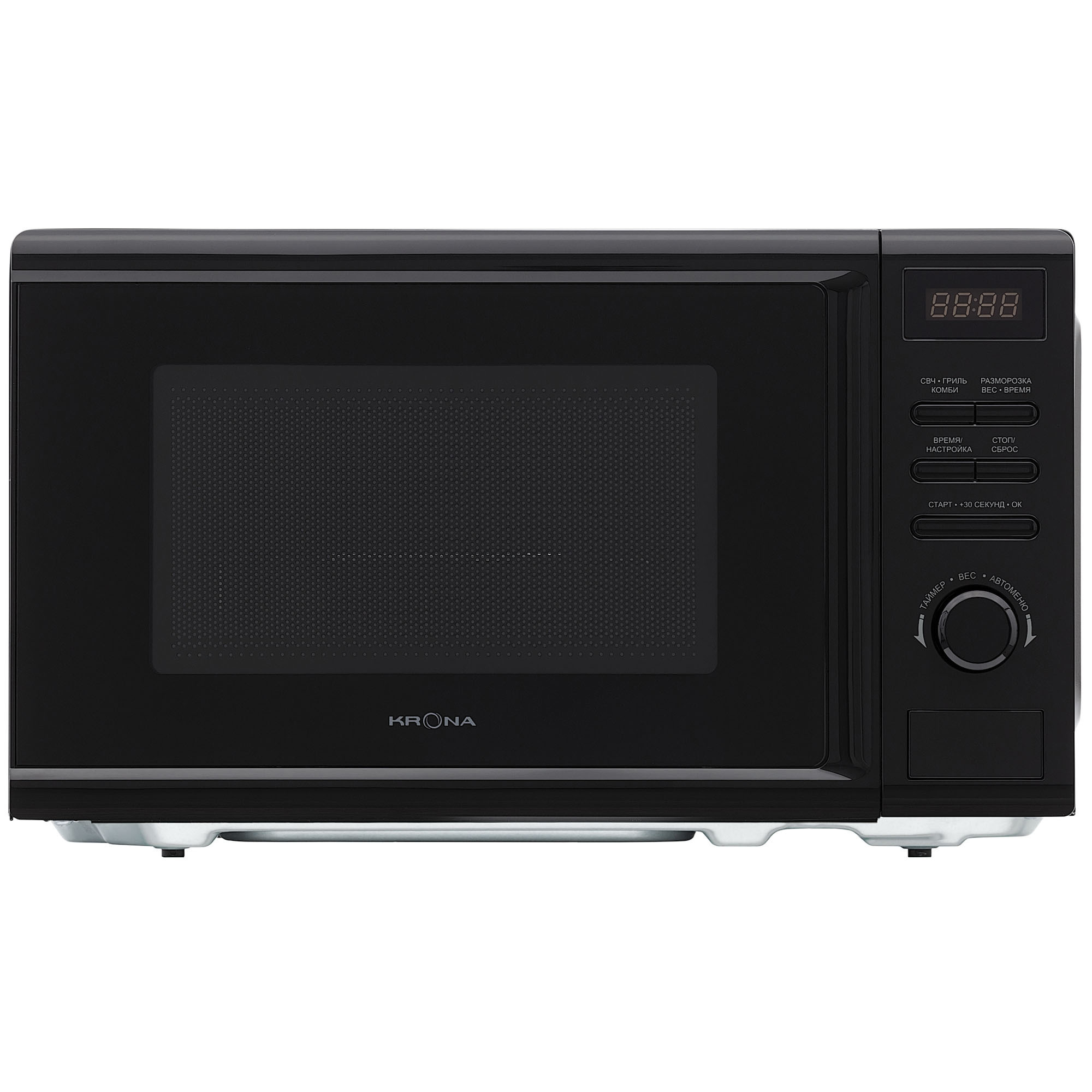 Изображение товара Отдельностоящая микроволновая печь Krona Boson 44 Bl 20 л 44x25.9x33.4 см цвет черный