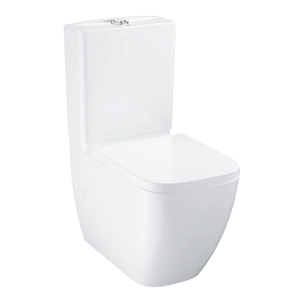 Изображение товара Унитаз-компакт Grohe Clova 39909000 с бачком и сиденьем микролифт, альпин-белый