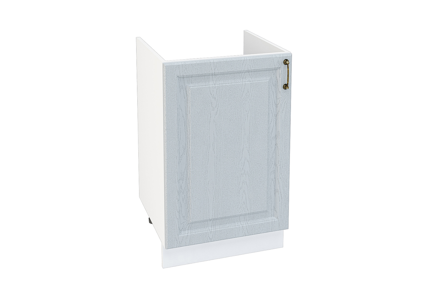 Шкаф под мойку Франция 50x81.60x47.40 см фасад серо-коричневый МДФ ...