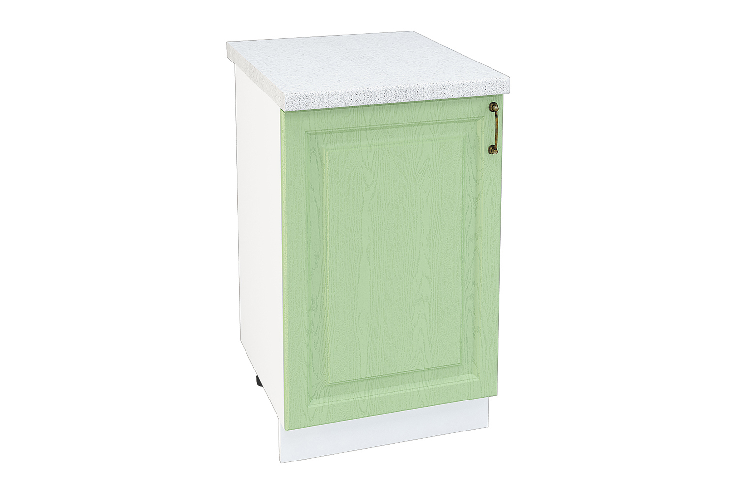 Изображение товара Напольный шкаф Франция 50x81.6x47.8 см светло-зеленый МДФ ЛДСП KAMEOL