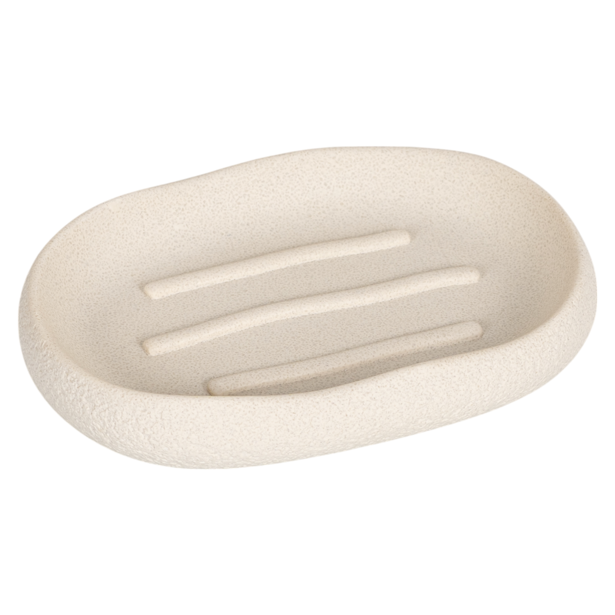 Изображение товара Мыльница Vidage Зея из полирезина бежевый стильный аксессуар для ванной