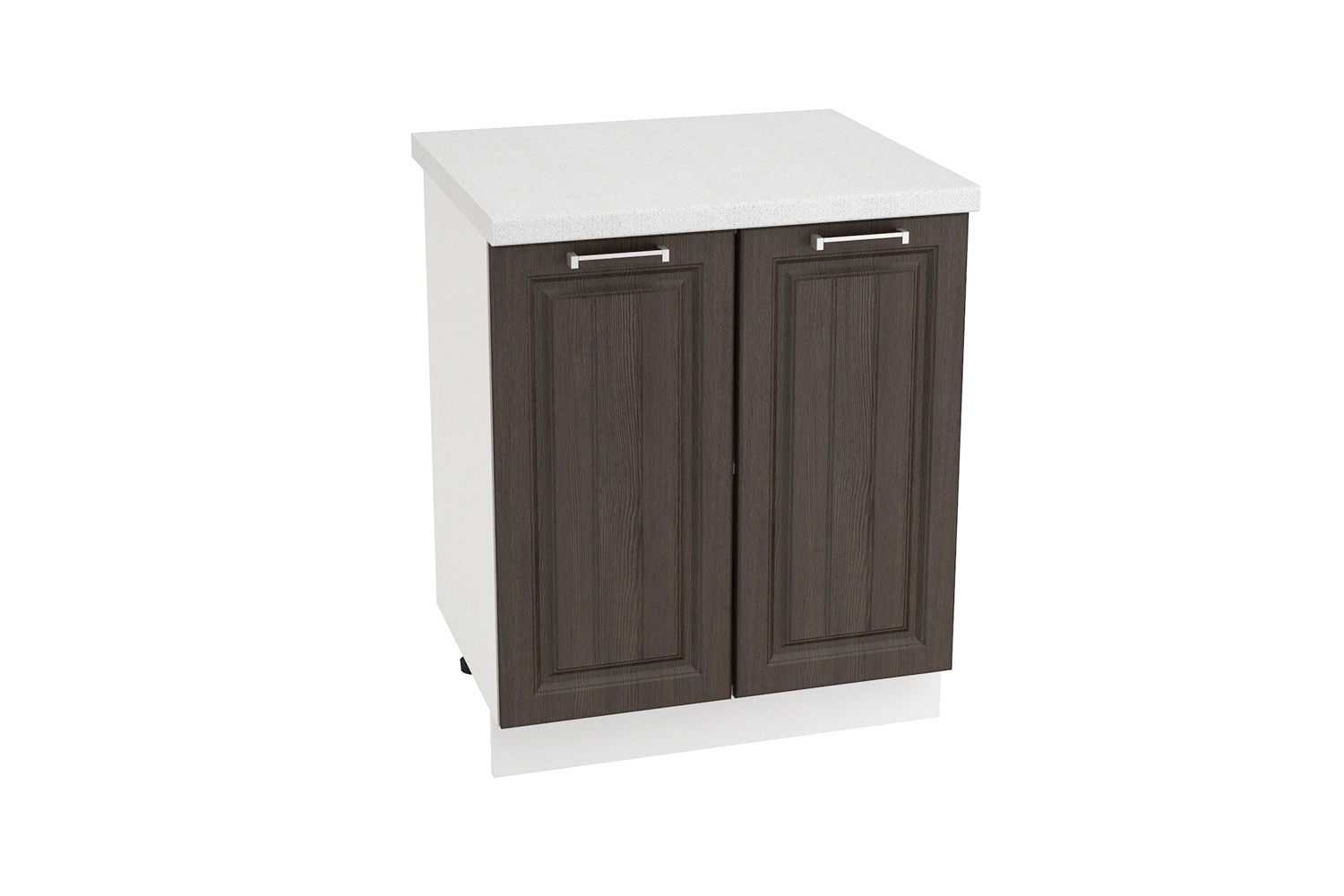 Изображение товара Напольный шкаф Чехия 70x81.60x47.80 см фасад венге МДФ каркас белый ЛДСП Kameol
