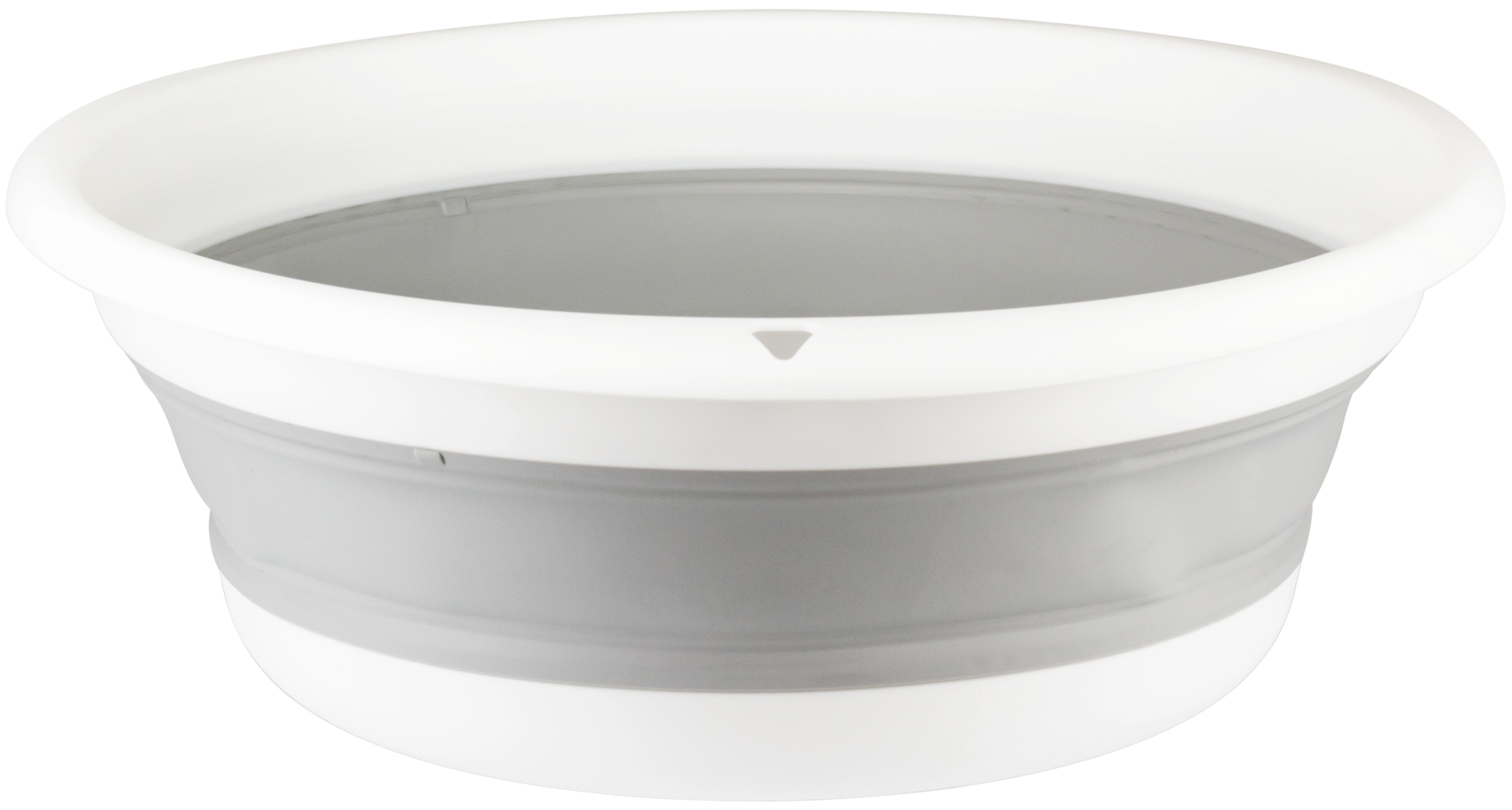 Таз складной круглый Idea Флекс 5.5 л полипропилен цвет серый