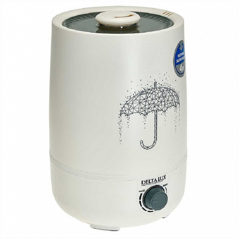 Изображение товара Ультразвуковой увлажнитель воздуха Delta lux DE-3704 4 л с аромадиффузором белый