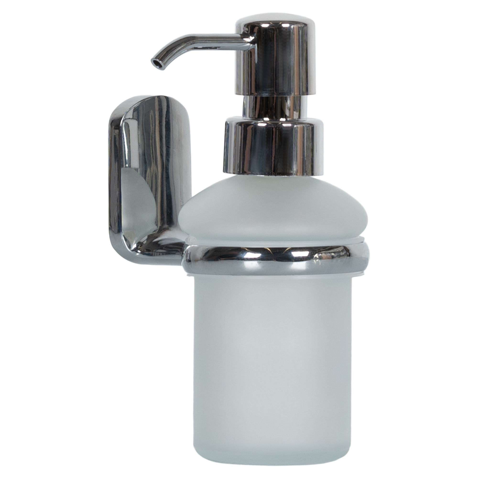 Изображение товара Дозатор для жидкого мыла Swensa Slick SWR-5600-04, подвесной, цвет прозрачный/хром