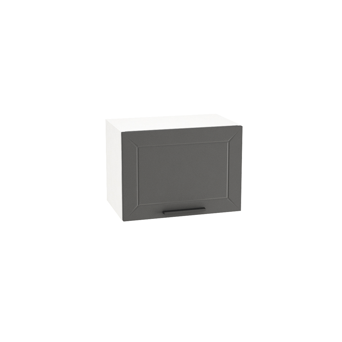 Изображение товара Навесной шкаф Горный ледник 50x35.80x31.80 см фасад темно-серый МДФ каркас белый ЛДСП Kameol УТ000506530