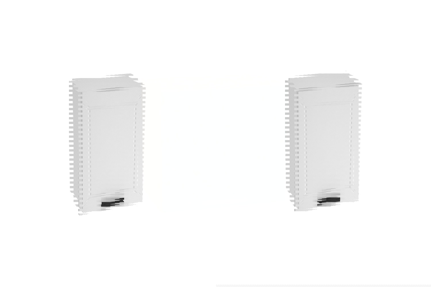 Изображение товара Навесной шкаф Горный ледник газовка высокий 50x46x31.8 см белый МДФ ЛДСП KAMEOL