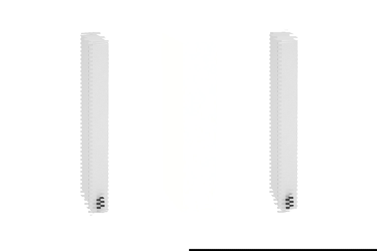 Изображение товара Навесной шкаф Горный ледник 15x71.60x31.80 см фасад белый МДФ каркас белый ЛДСП Kameol