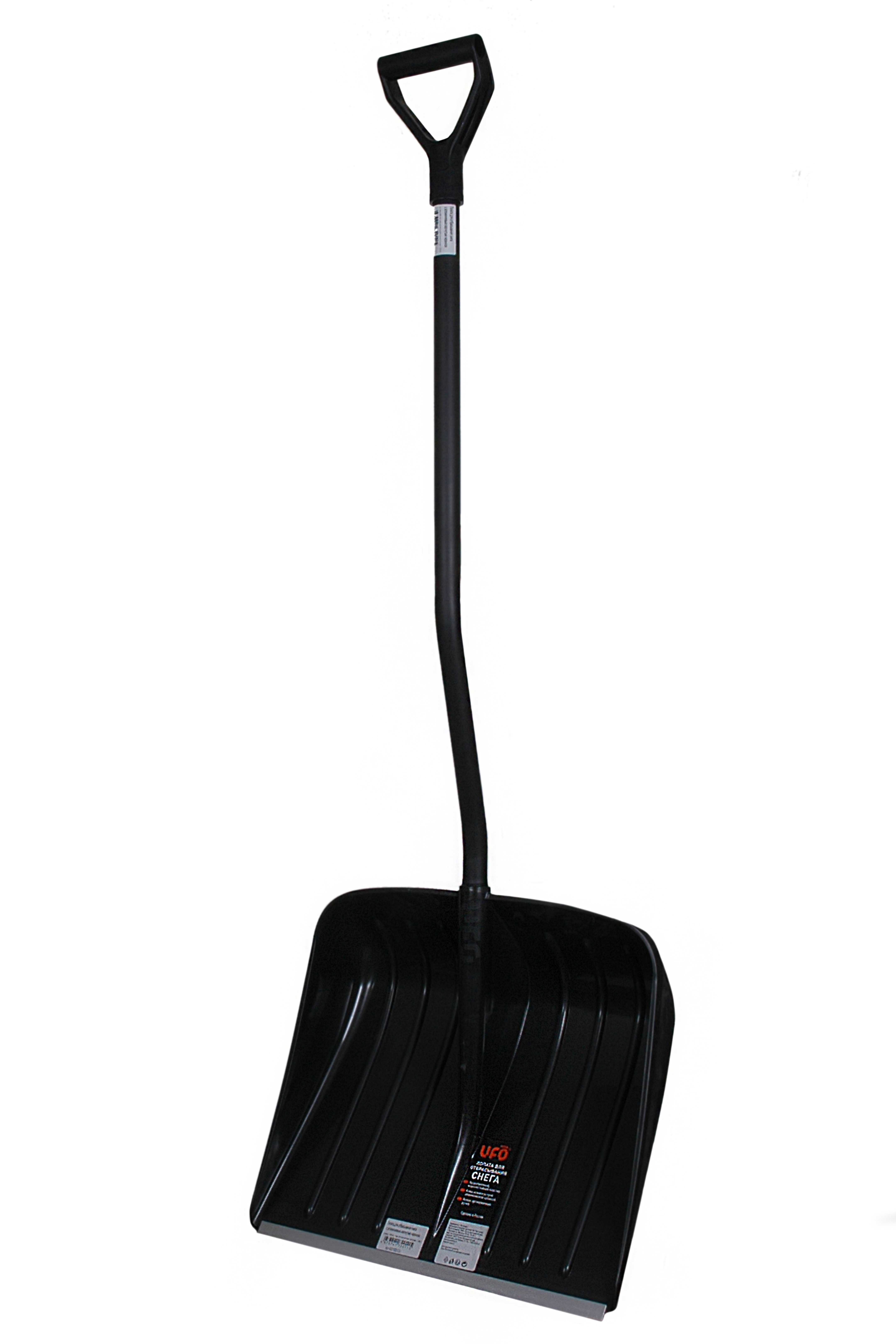 Изображение товара Лопата для уборки снега Ufo 49 см x 138 см полипропилен с черенком алюминий