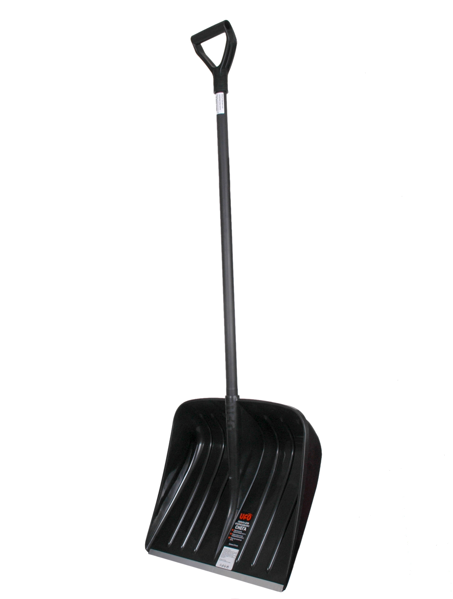 Изображение товара Лопата для уборки снега Ufo 49 см x 139 см полипропилен с черенком алюминий